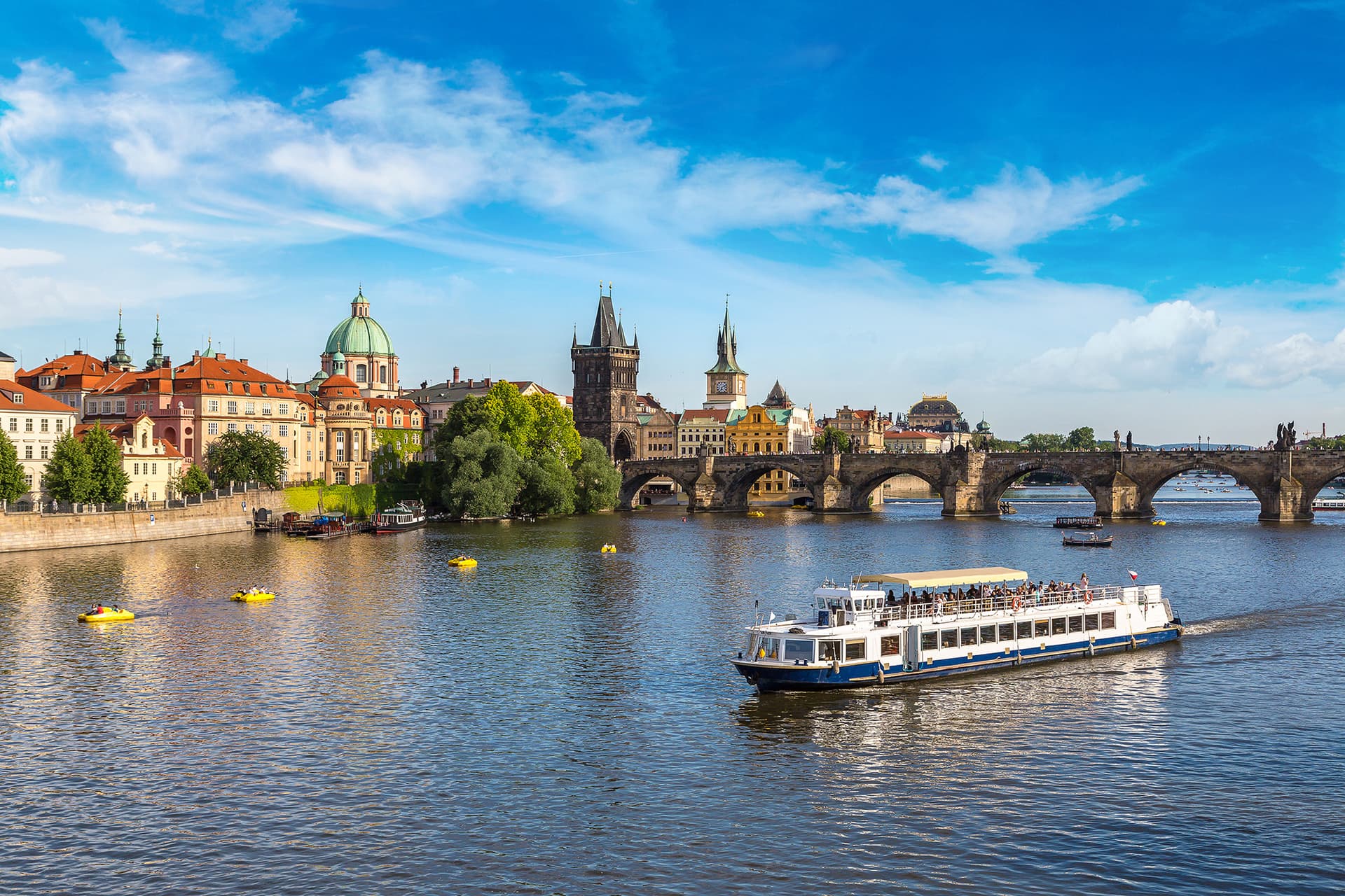 Praga z rejsem po Wełtawie